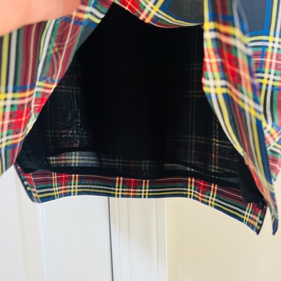 NWT Stunning J.crew Plaid Ruffle Women's size 4 Blouse - Picture 4 of 10
